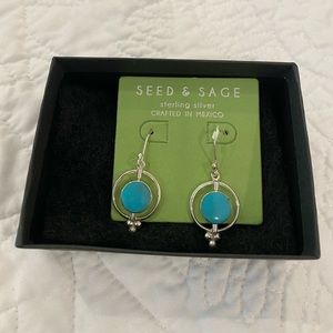 Seed & Sage Sterling Silver Reversible Earrings